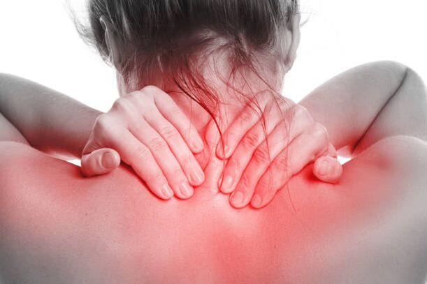 síntomas de dolor de cuello de la osteocondrosis