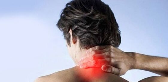 dolor de cuello con osteocondrosis