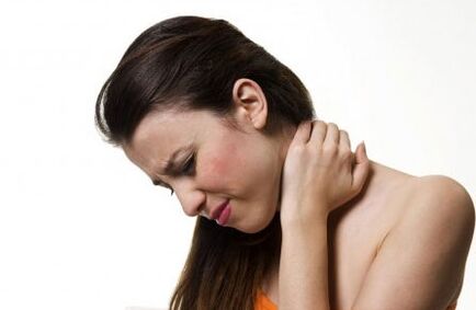 dolor de cuello con osteocondrosis